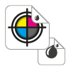 Full Color/zwart + zwart/zwart